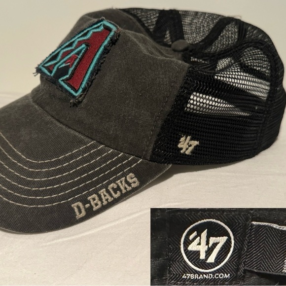 Arizona Diamondbacks Baseball 4 Hat Bundle - Picture 5 of 6